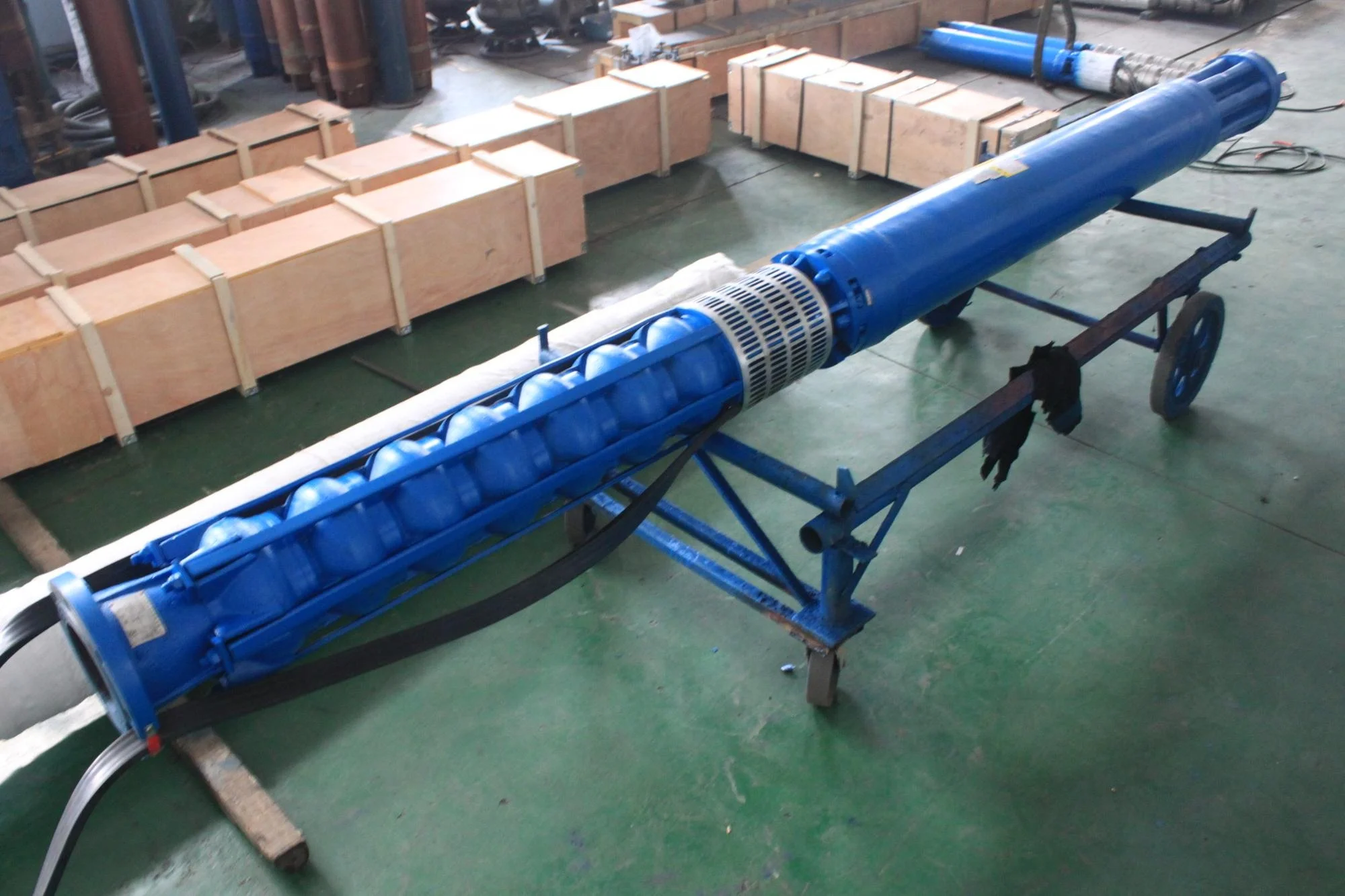 6618 German technology multistage stainless steel submersible water pump