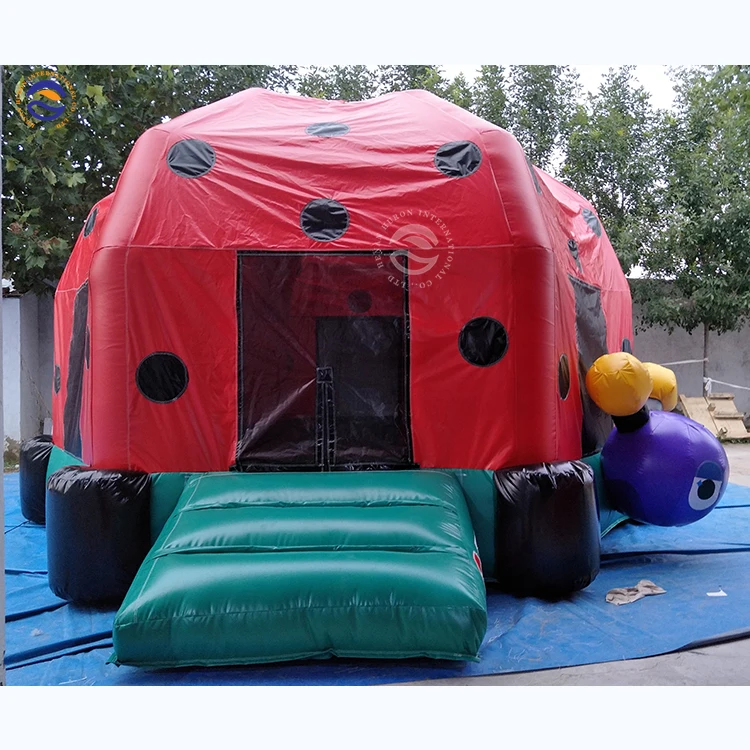 Надувной батут «божья коровка», батут для прыжков