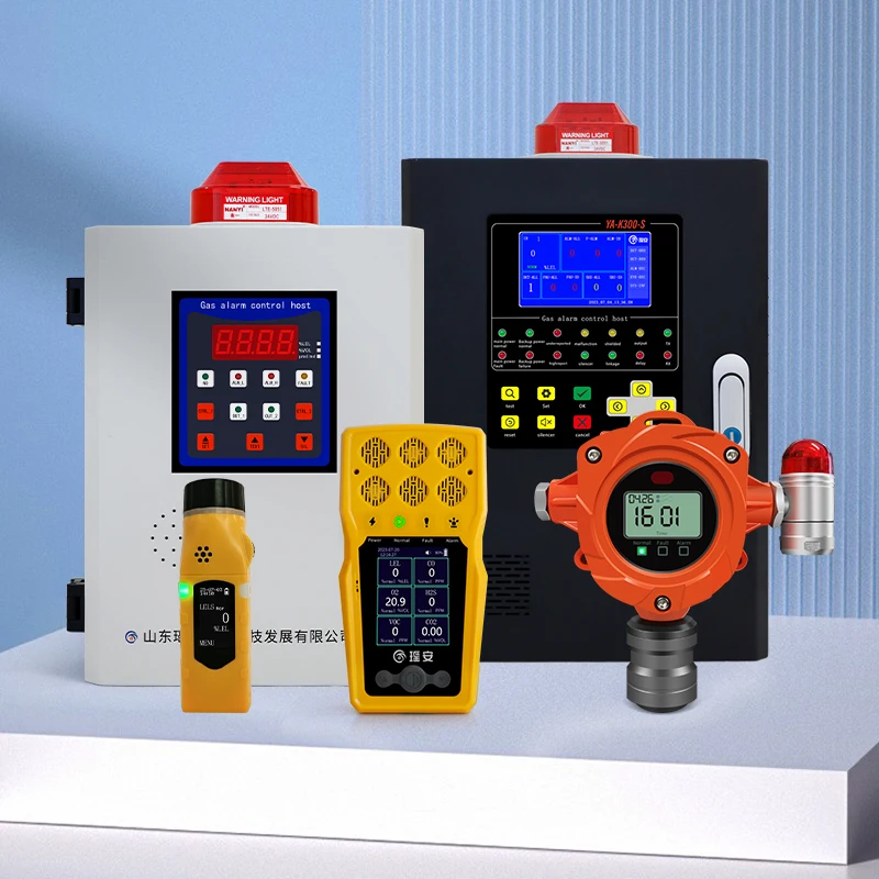 Toxic Gas Concentration Detection Toxic and Harmful Gas Monitoring with Alarm Fixed Gas Detector