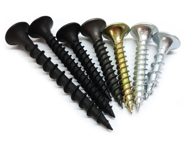 High Quality Phosphated drywall coarse thread screw Manufacturer and Supplier Good Quality box packing black drywall screw
