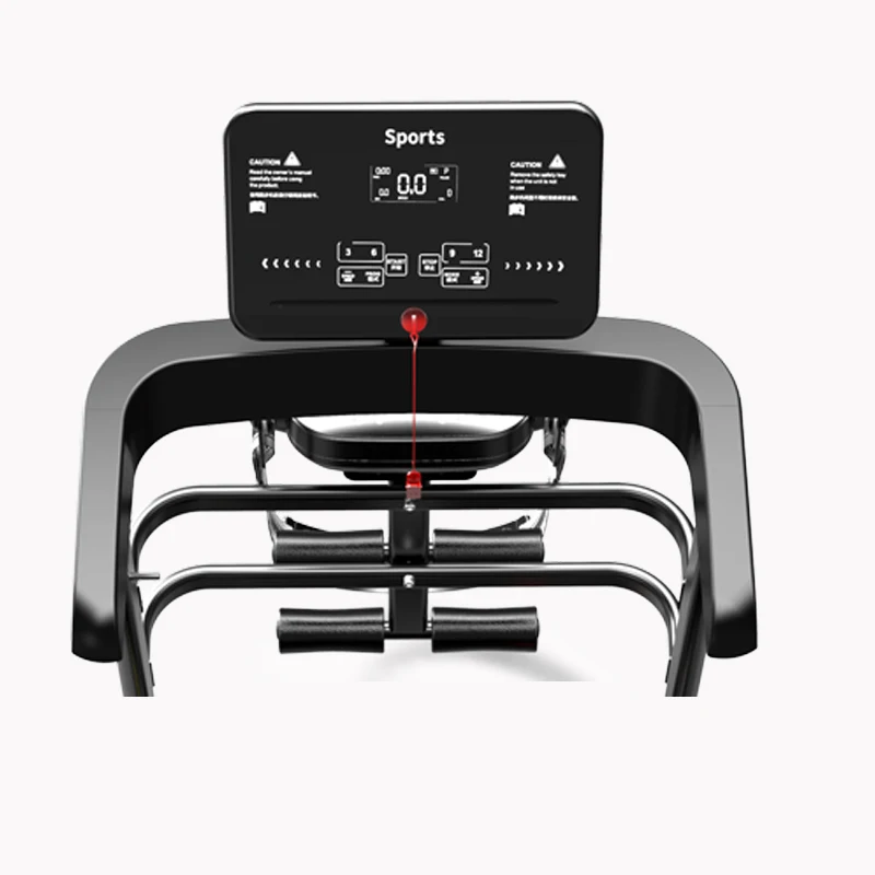 YUNAPO Fitness Exercise Mechanical Electric Treadmill Commercial Home Treadmill Running Machine With Screen Vibration Function