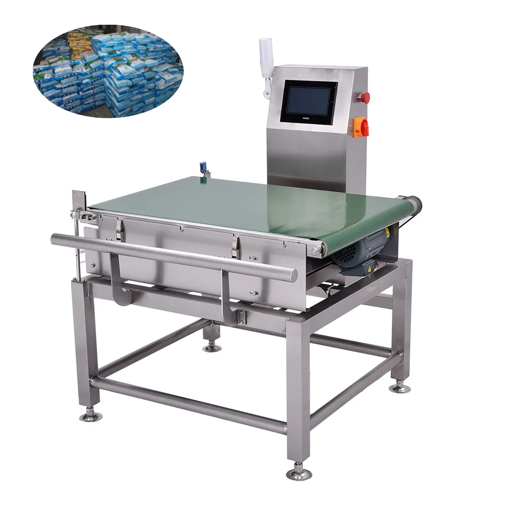 25 кг тяжелых пищевых продуктов контроль веса конвейерная лента для химической промышленности машина проверки производственной