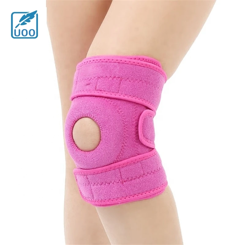 UOO Factory Custom Knee Brace with Side Stabilizers Patella Gel Pads Adjustable Straps Knee Support Wrap for Knee Pain