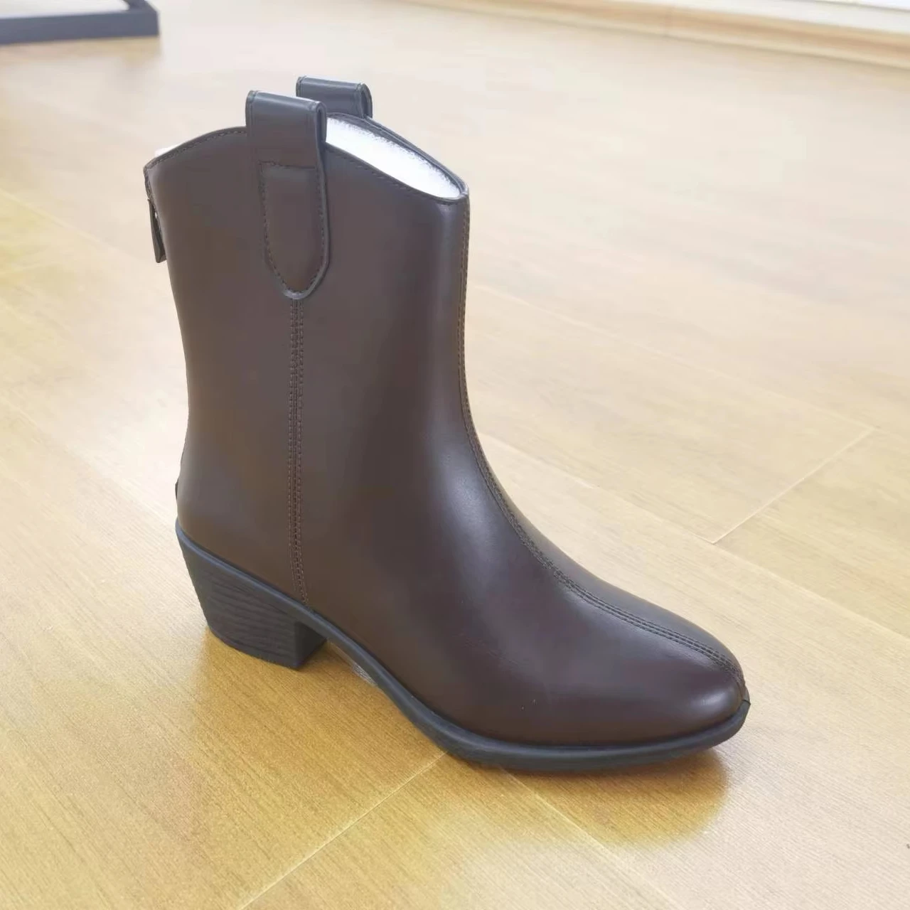 Waterproof boots Wholesale OEM New Arrival  boots Fur And Khaki Women Cow boots