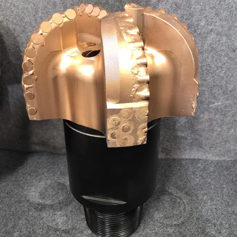 long working life steel body PDC bit for water well medium hard formation 5 blades PDC diamond bit for water well drilling