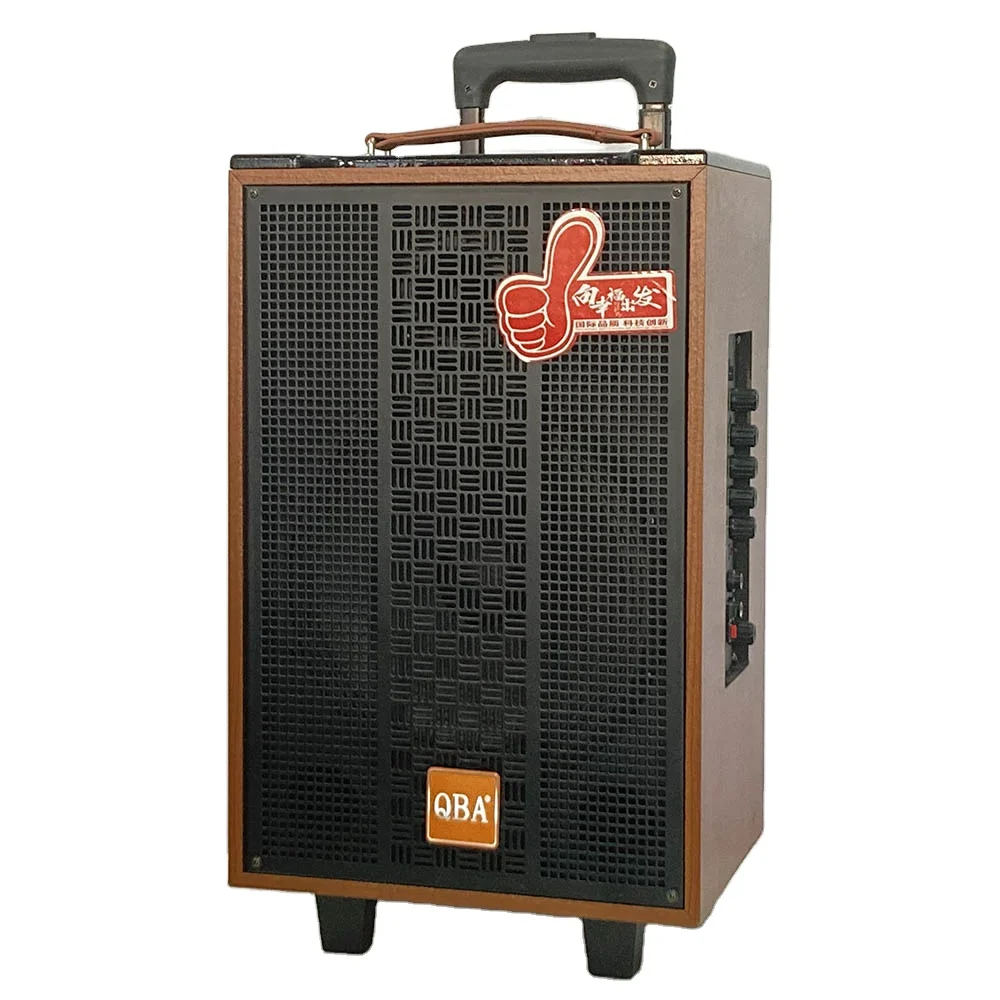 Innovation patented Most Popular Factory direct sell stereo outdoor fm radio portabletrolley speaker for party