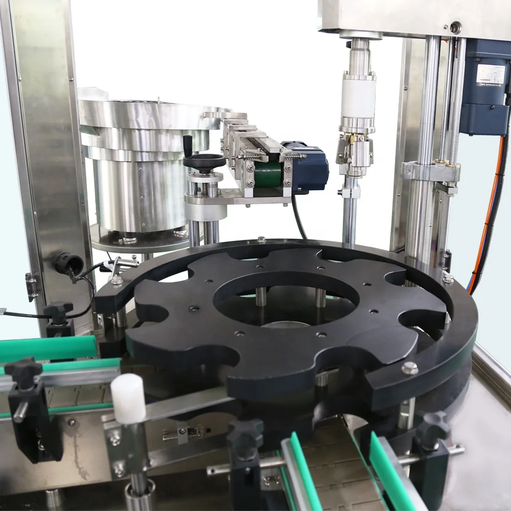 Cosmetics Pharmaceutical Herbal Liquid Shampoo Gel Bottle Filling Capping Machine for Packing Line