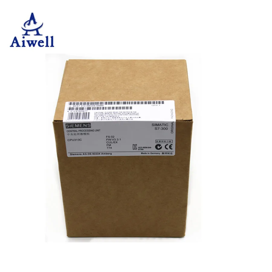  Simatic процессор 313C S7-300 комплект PLC Siemens S7 300 6ES7