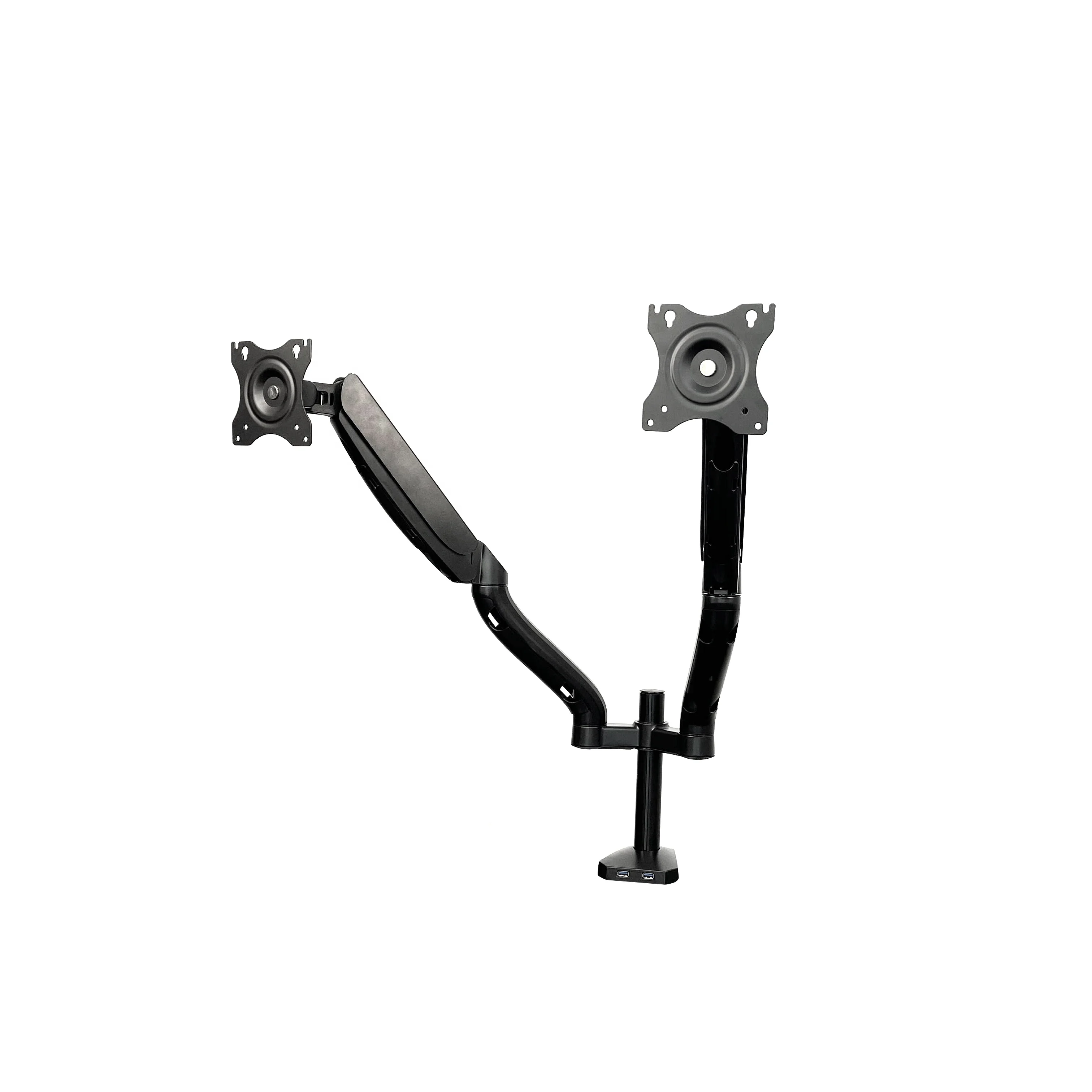 
Adjustable Computer Dual Monitor Holder Arm Desk Mount Stand 