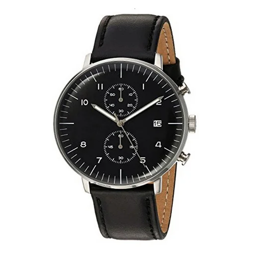 Fashion Watch Luxury Two Tone Gold Plated Visible Stainless Steel Quartz Watches For Men