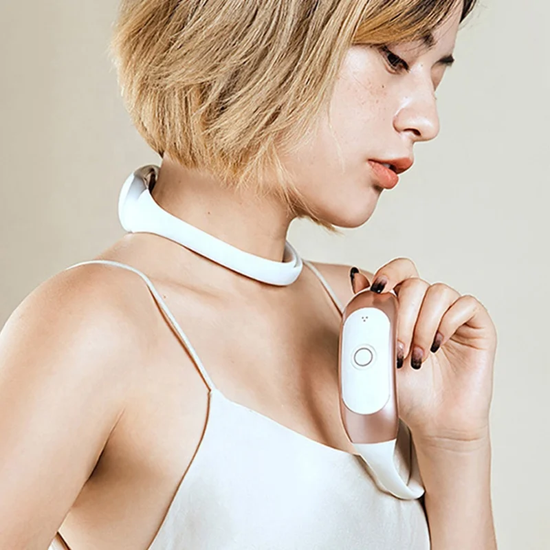 Low Frequency Impulseelectrotherapy Neck Muscle Relax Neck Kneading Massager Magnet Therapy Anti Aging Ems Neck massager