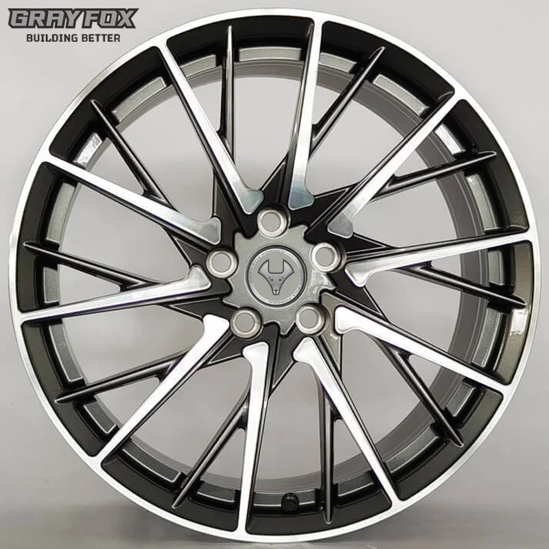 Серая лиса OEM оптовая продажа несколько спиц 18-22 дюймов 5x12 0/114.3/112/108 моноблочные кованые колеса для bmw g20