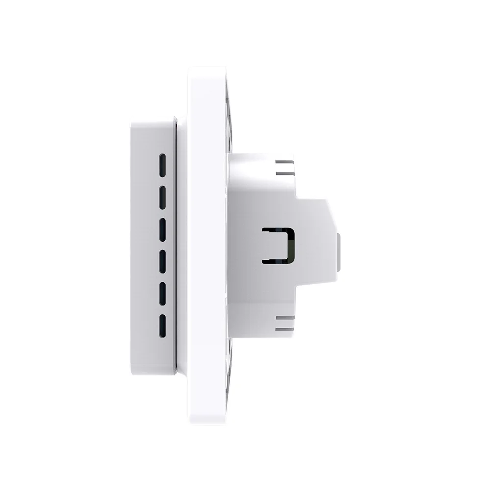 LCD Display Touch Screen Week Programmable thermostat 2.4 inch Smart color screen full screen touch WiFi thermostat