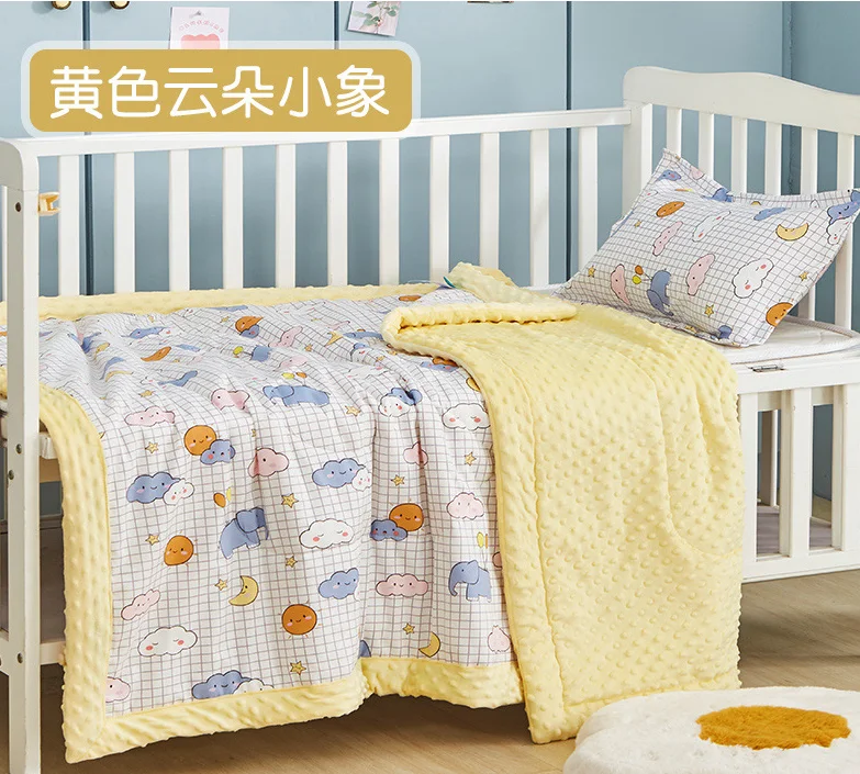 Детские зимние производители оптовая продажа стеганое одеяло из хлопка съемный пододеяльник