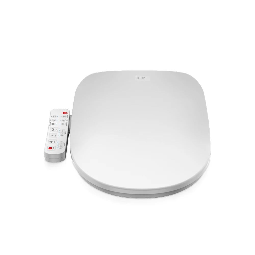 TEJJER Wifi tuya self closing toilet seat cover bidet become warm instant