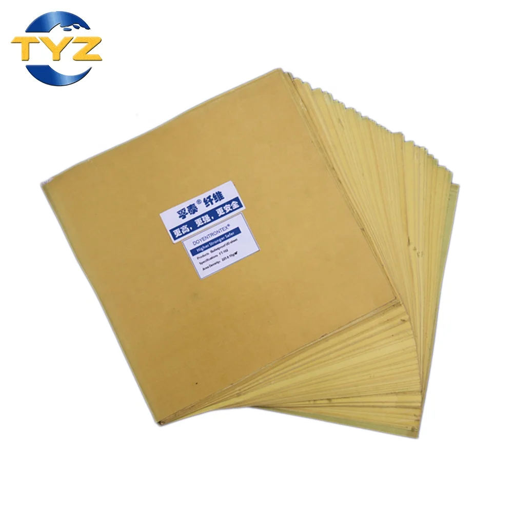 Aramid UD Sheet for Soft Vests 225gsm