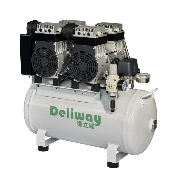 Manufacturer Wholesale Custom International New Silent Screw Oil Free Air Compressor
