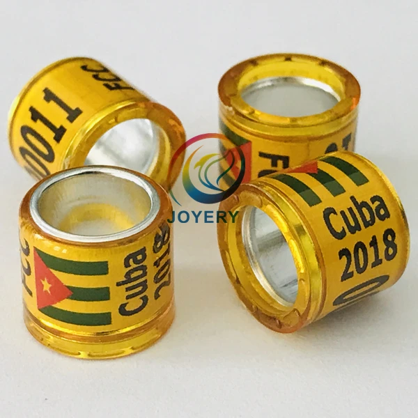 High quality european countries clubs pigeon rings new model pigeon ring