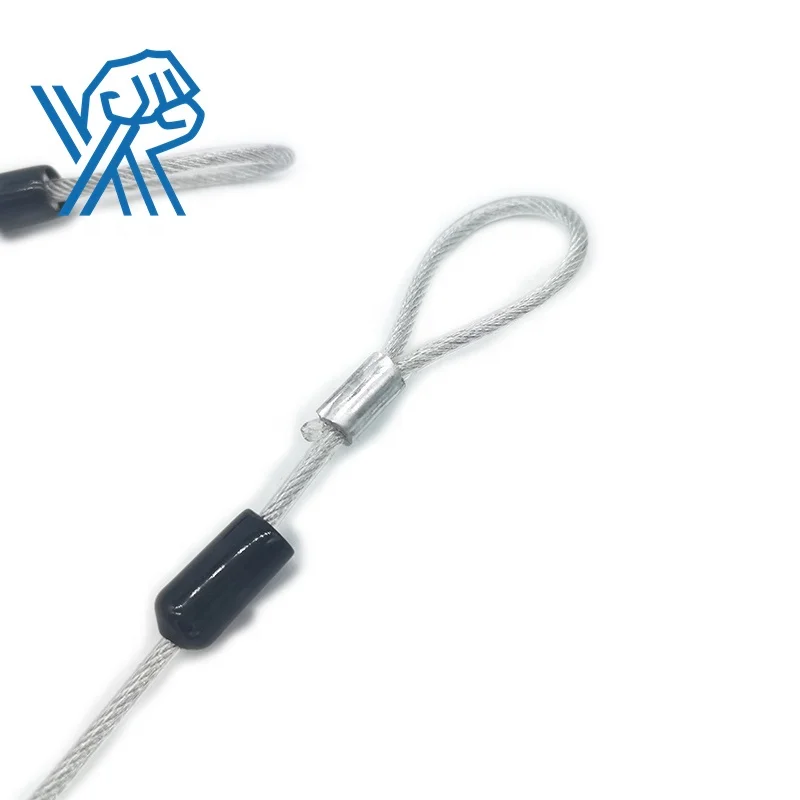 Economic steel cable wire rope hydraulic swage press for wire rope sling security lock cable also for hanging clothe