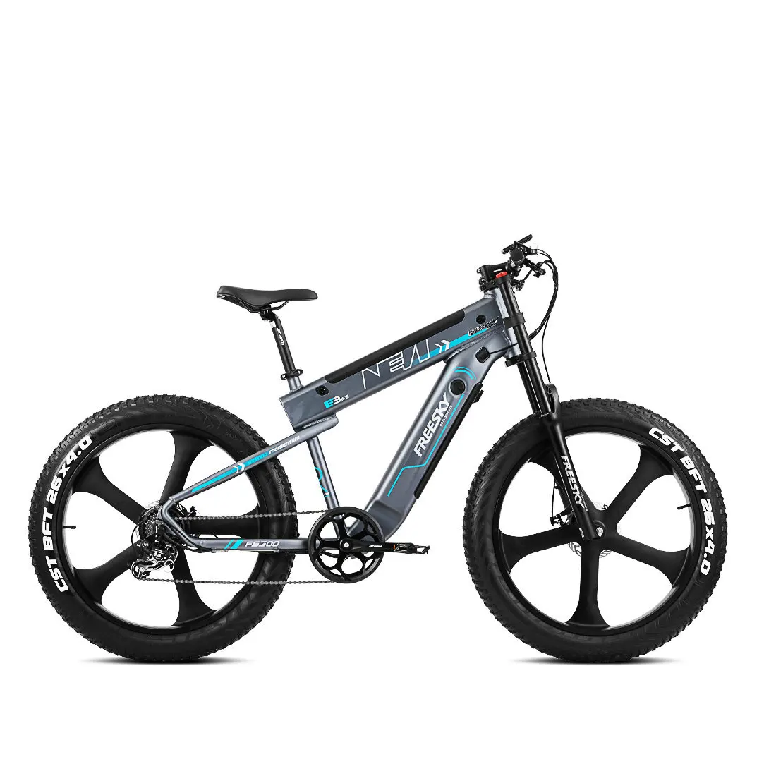
YANSAN Pedal Assisted MTB Fat Tire Giant Mountain Road Ebike Electric Bike Mountainbike Bicycle M500E 