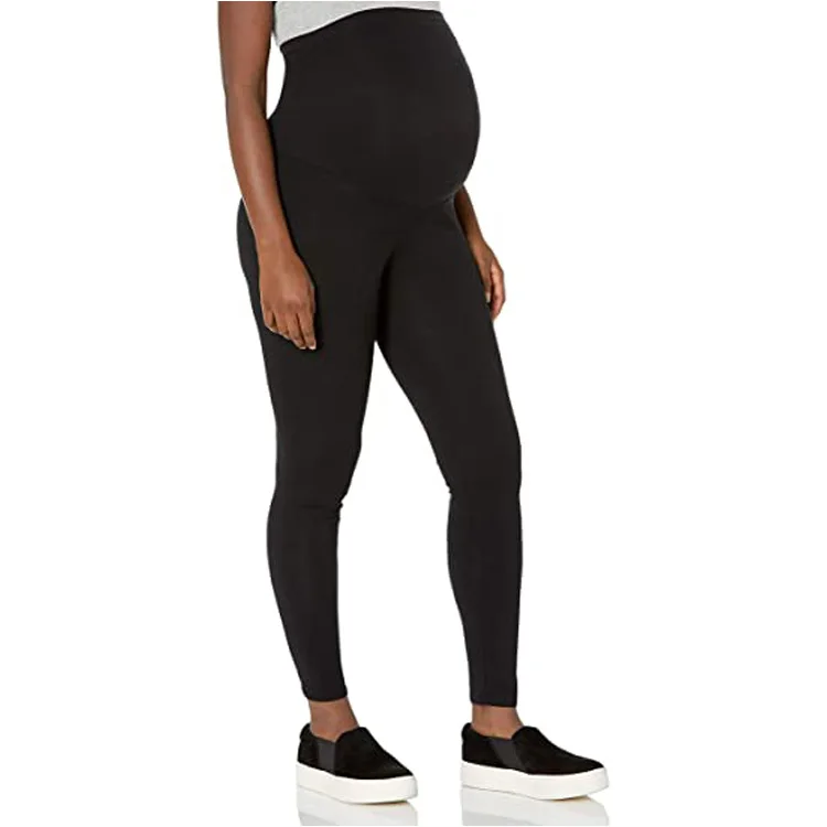high compression leggings maternity seamless for