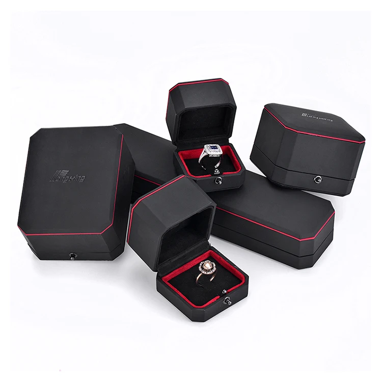 Wholase Popular Jewelry Packaging Diamonds Ring Plastic Box