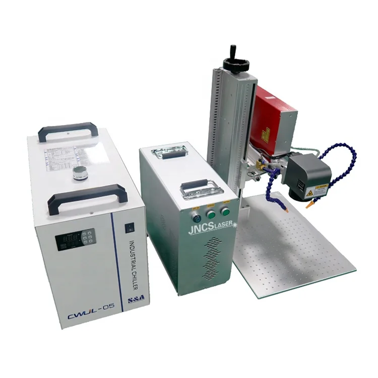 100w Mopa M8 Laser Marking Machine for glass hole 2.5D Jpt M8 100 Watt Fiber Laser for 2MM 3MM 4MM Glass Drilling