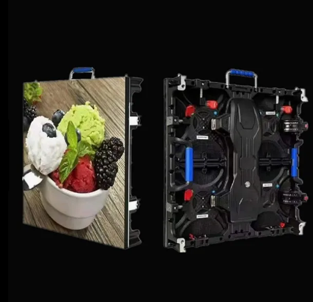 P3.91  Outdoor Rental LED Display Screen cabinet 500X500mm