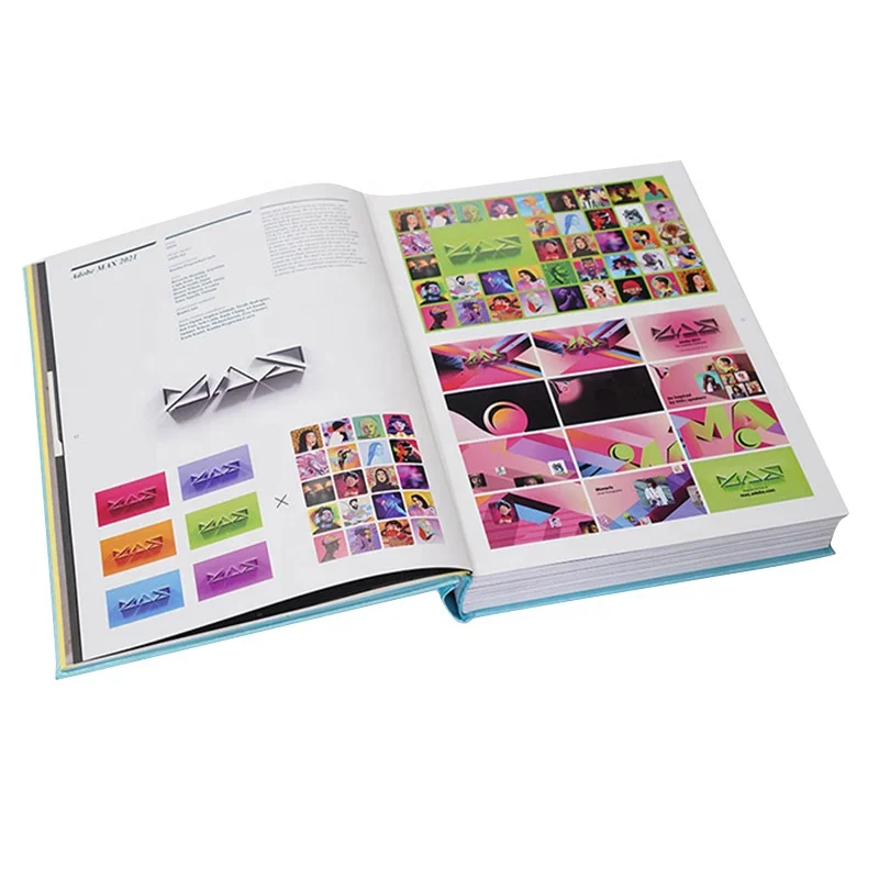 Shanghua Color Album Printing Factory Hardcover High Definition Print Brochure Clothing Entertainment Star Magazine