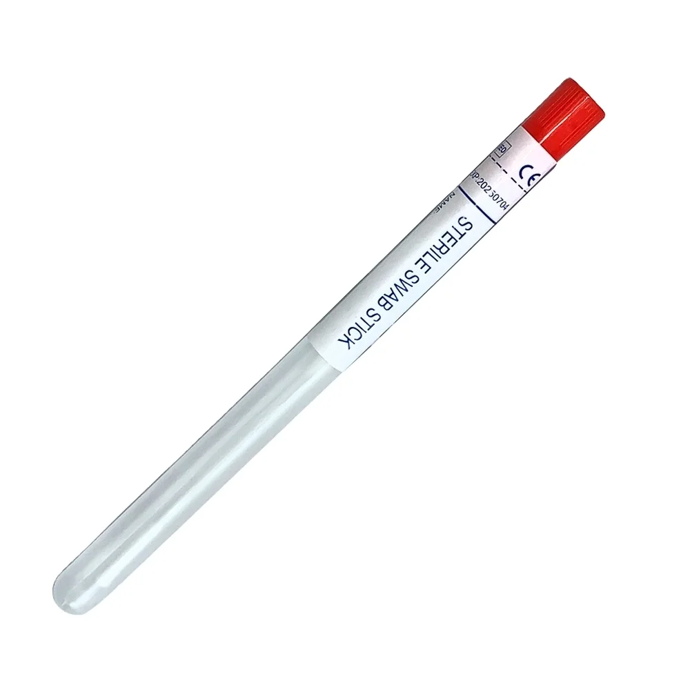 
Disposable cellulose flocked nose swabs Sterile swab 