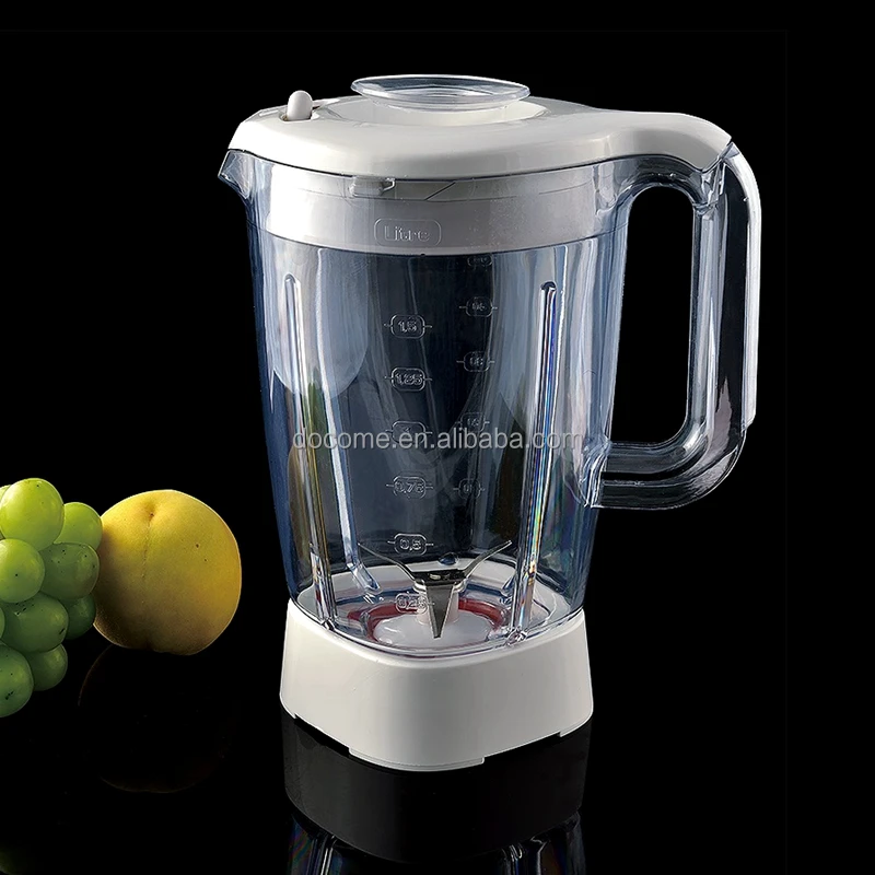 1.25L moulinex Blender Jar Plastic BPA-free Juicer Jug with Lid Bottom Base Parts for Blenders and Juicers