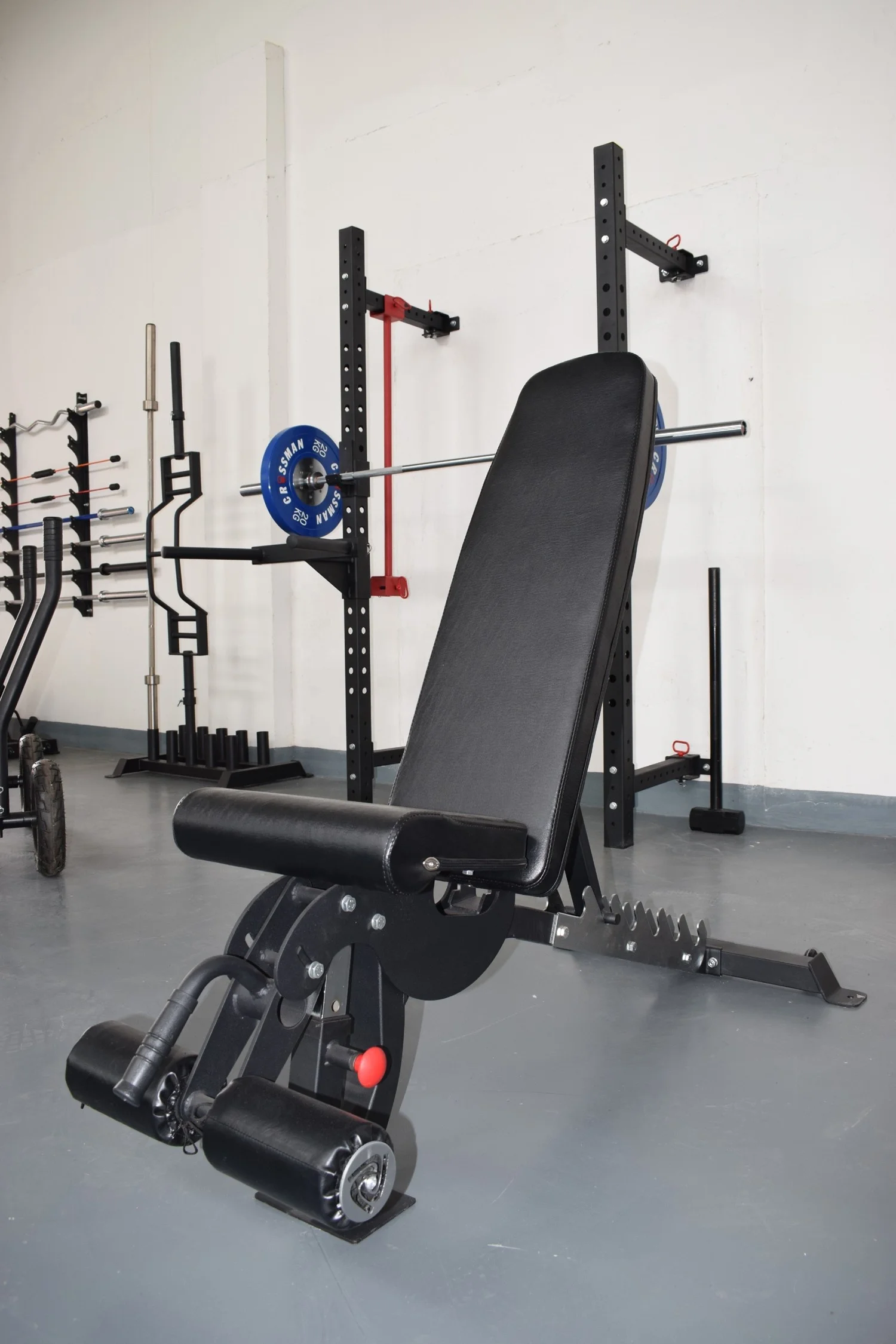 Регулируемое оборудование для тренажерного зала, сидячая скамья