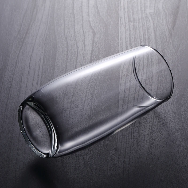 New Arrival Classic English Glass Striped Heat Resistant Tall Mug Teacups
