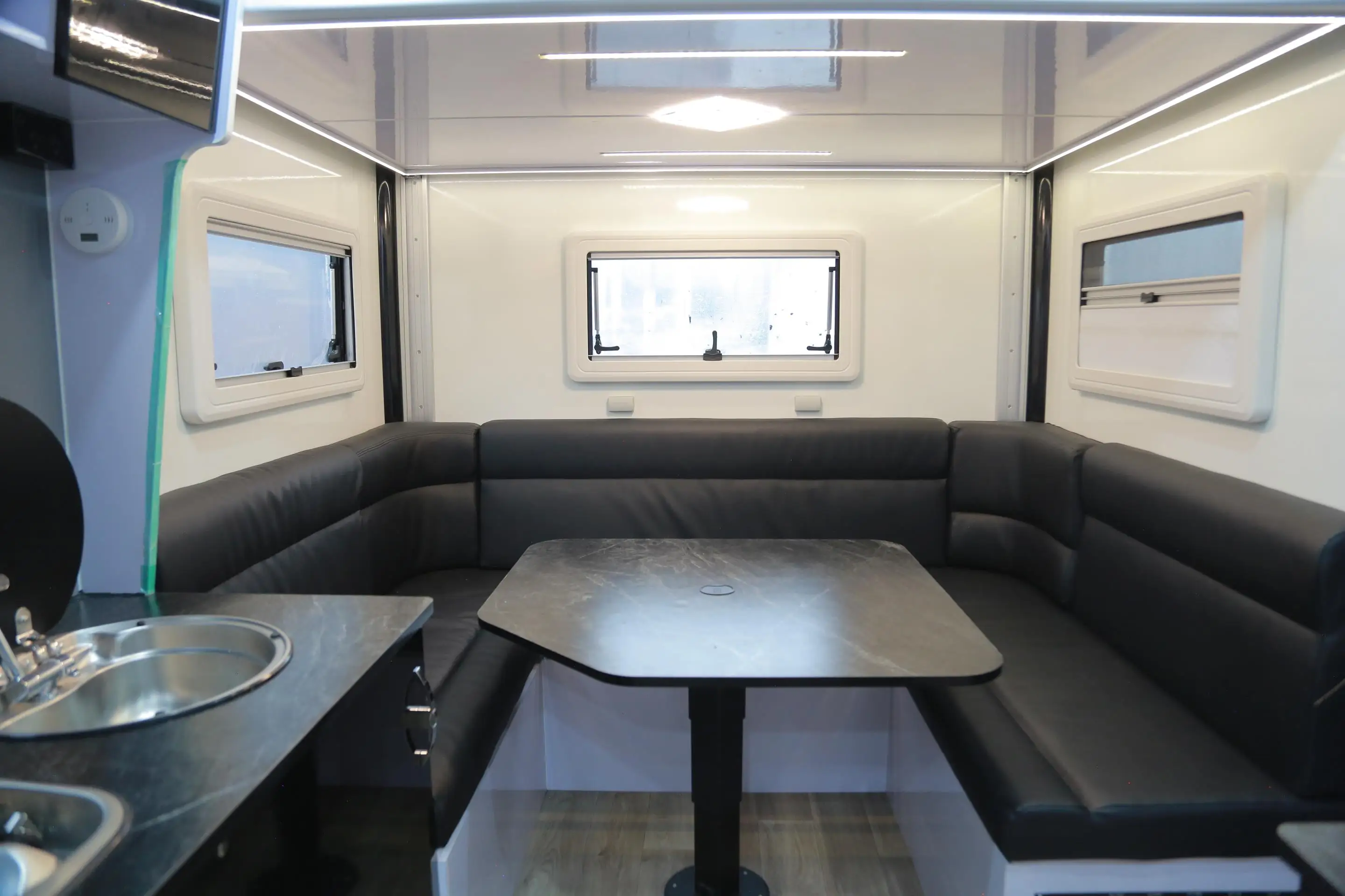 Manley пикап скользящий грузовик из стекловолокна кровать для грузовика кемперная кабина с душевой кабиной