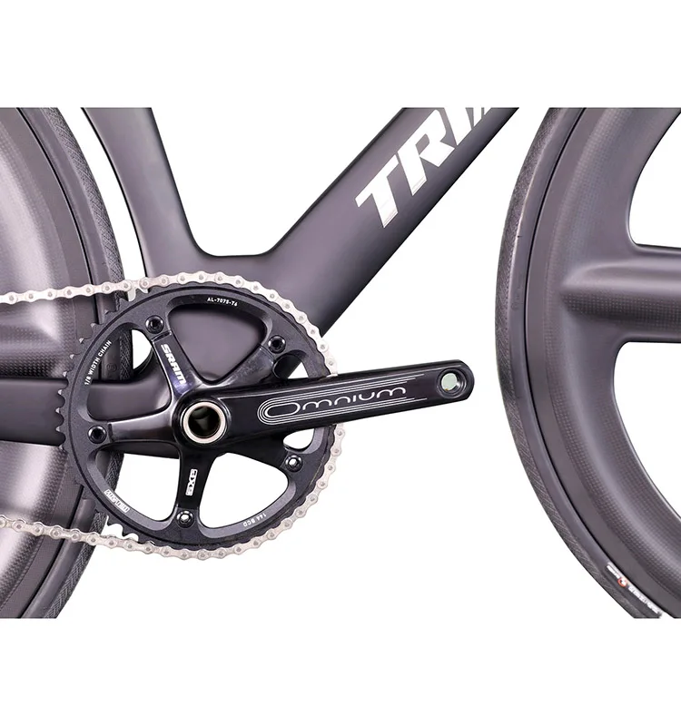 OEM carbon track bike frame Track bicycle  with 3 spoke carbon wheel