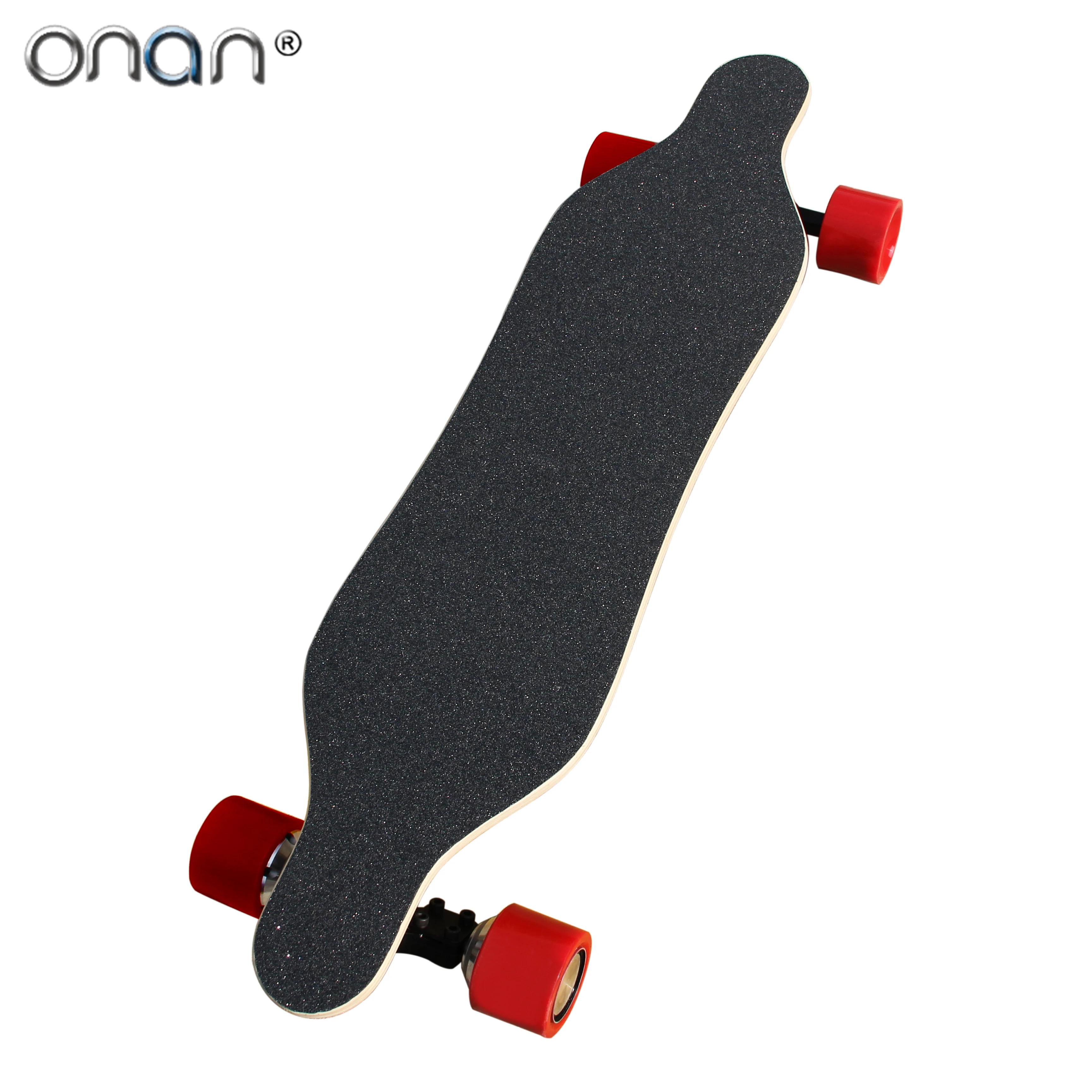 Long Board PU Wheel 350W*2 Electric Skateboard With Remote Controller