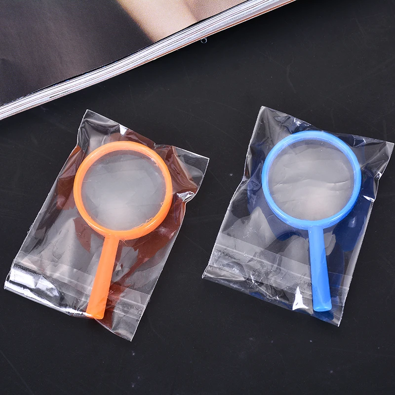 Best sell wholesale High speed plastic wrap non-slip and anti drop pocket kids magnifying glass