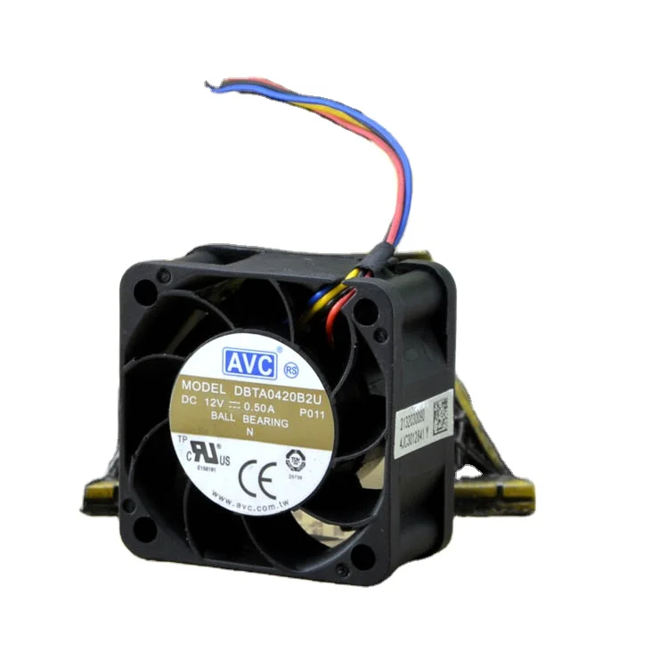 Avc 4020 Dbta0420b2u 12v 0.50a Dc 12volt Fan 4pin Pwm 40x40x20mm Axial Flow Cooling Fan Ball Bearing Brushless Fan