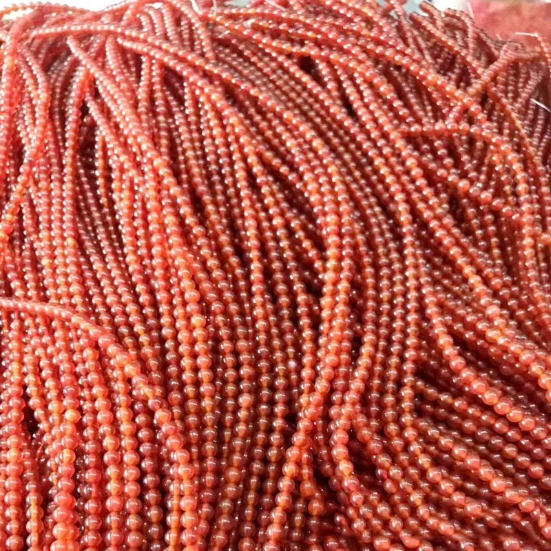 4/6/8/10MM Natural Stones Carnelian 8MM Red Onyx Agate Round Loose Stone Beads