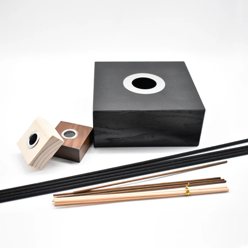 5L 5000ml Luxury Clear Reeds Diffuser Glass Bottles with Wooden Cap