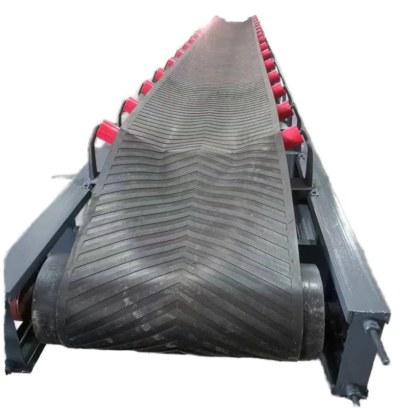 Large factories direct belt conveyor used for grain transport in stone crusher factories
