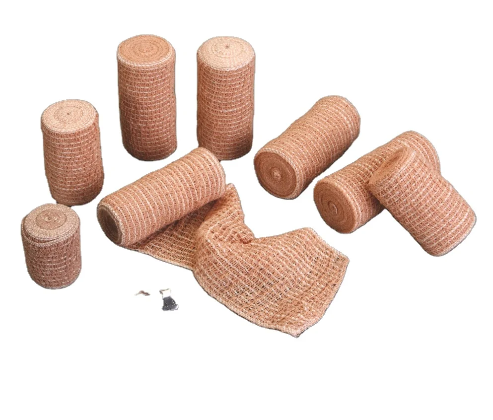 Colored Medical Crepe Elastic Bandage