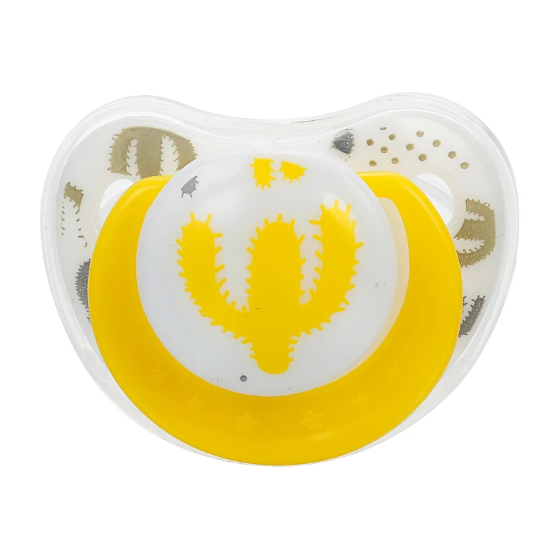 xunyi China Supplier New Product 100% Food Grade Silicone Natural Baby Pacifier Wholesale