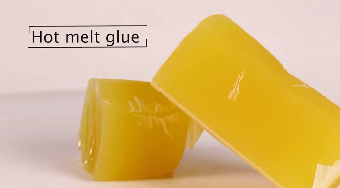 Rubber Elastic Spandex Hotmelt adhesive glue for baby diapers manufacturer