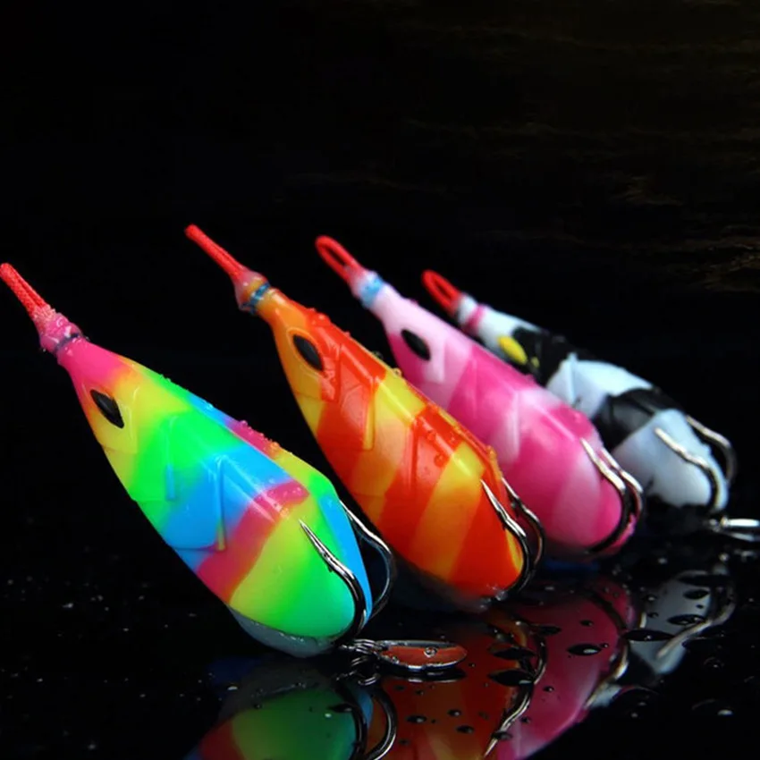 Hot Factory Supply Frog Bait Ocean Boat Fishing Big Discount Artificial Soft Metal Minnow Lure Jigging Lure Targeted Carp