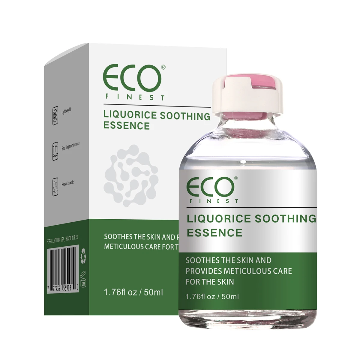 Укрепляет увлажняющие барьеры снимает покраснение и успокаивает шрамы от прыщей солодка Успокаивающая Эссенция-281266