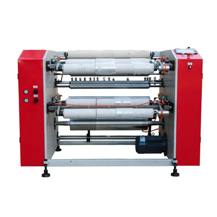 Высокое качество 4 башни PE стрейч Фильм бобинорезальная Машина