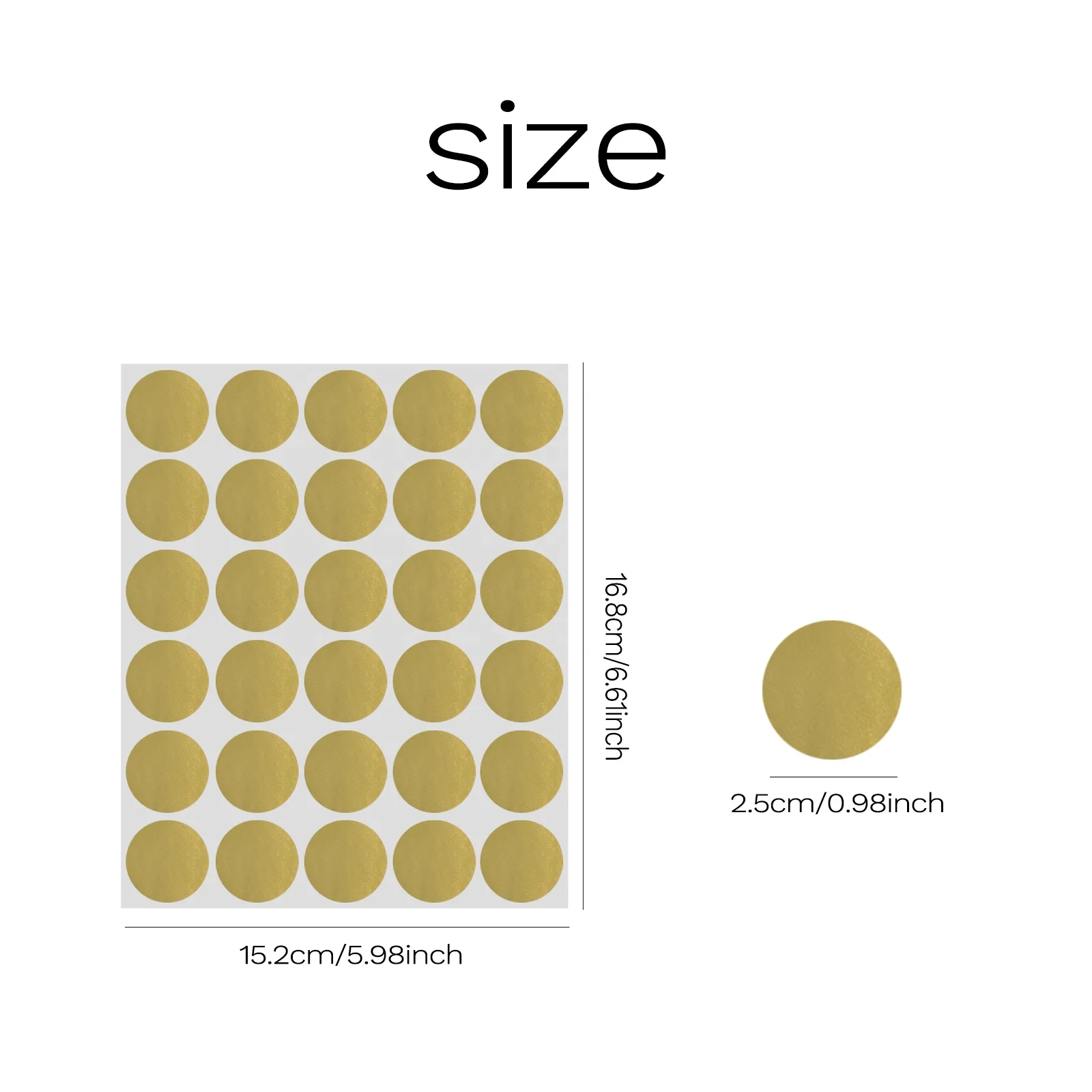 Round Scratch Off Labels 1inch 180pcs/pack Labels Manual Scratch Off Labels Sticker Tape Anti-counterfeit Stickers