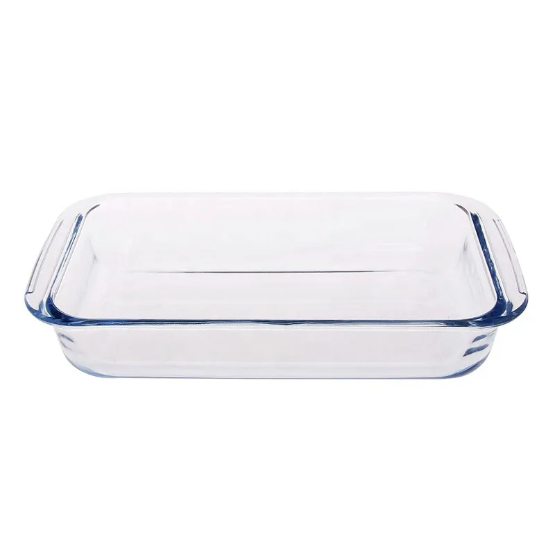 2022 High Borosilicate Oven Safe Tempered Borosilicate Glass Baking Food Container