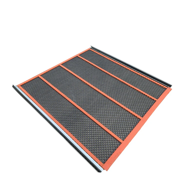 
Высокопроизводительный скрининг медиа самоочистки поли пульсации для защиты от замерзания ячеистой сети в карьерах горнорудной добычи угля 